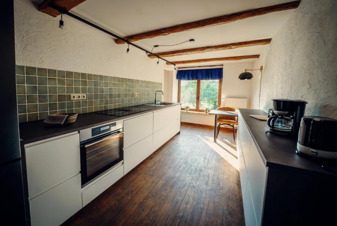 Landdomizil Zeissig Appartement Hoyerswerda Buitenkant foto